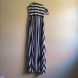 Striped maxi dress